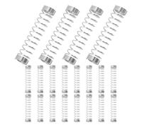 FOMIYES Click Pen Spring, Stainless Steel Mini Compression Spring, 60pcs Pen Parts, Stable Press and Return Force, for Ballpoint Pen and Gel Pen, Office Writing