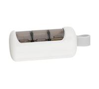 FOMIYES Compact Medicine Supplement Holder Portable Pill Storage Box for Travel and Home