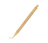 FOMIYES Copper Accupressure Pen with Non-Slip Handle for Ear Point Massager and Facial Reflexology Tools, Comfortable to Touch, for Neck and Face Pain Therapy at Home or Anytime