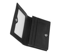 FOMIYES Creative Bi Fold PU Wallet for Men Multi Card Buckle Zipper Design Coin Purse for Office Daily Use Present for Birthdays Special Occasions