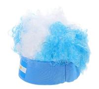 FOMIYES Creative Clown Wig Headband Design National Flag Wig for Football Parties Theme Events Halloween and Cosplay Celebrations Fun and Easy to Wear