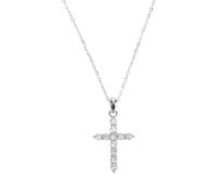 FOMIYES Cross Pendant Necklace Twisted Chain Baptism First Communion Faith Cross Jewelry for Women Girls Birthday Christmas Party Favors