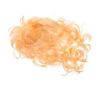 FOMIYES Curly Blond Cosplay Wig Long Wavy Synthetic Hair with Bangs for Women Party Halloween Role Play Soft Fiber Princess Goddess Style