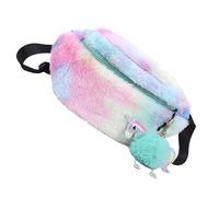 FOMIYES Cute Plush Cross Body Bag for Versatile Cosmetics Storage Pouch for Travel Shopping for Friends Family