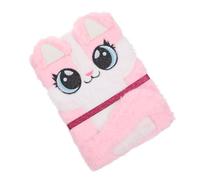 FOMIYES Cute Plush Fox Notebook A5 Diary with Lined Paper for School and Personal Journals for College Students and Giving