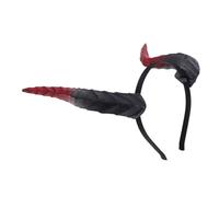 FOMIYES Detachable Bull Horns Headband Soft Lightweight PU Material Fit Halloween Evil Headdress for Adults Carnival Festival Cosplay Party Accessory