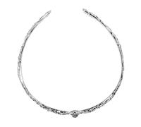 FOMIYES Diamond-encrusted Headband Crown for Women Shiny Rhinestone Renaissance Crown Medieval Queen Headdress for Weddings and Costume Parties