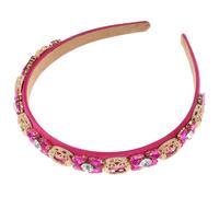 FOMIYES Diamond Headband for Women Sparkling Rhinestone Headbands Fashion Hair Accessories for Wedding Guest Festival Hairbands for Teens
