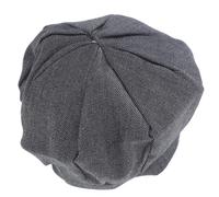 FOMIYES Doll Hat for 28-33cm Dolls Small Deep Gray Cotton Beret Cap Plush Clothing Accessory Mini Decorative Hat for DIY Costumes and Photo Props