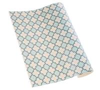 FOMIYES Doll House Flooring Sheet Miniature Pu Simulated Tile Floorboard Nordic Green for Dollhouse Decor and Bjd Photography Accessories