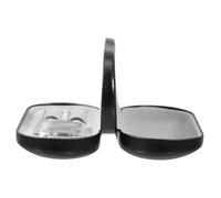FOMIYES Double Pu Glasses Case Portable Soft Eyewear Box for Multiple Glasses for Travel and Everyday Use