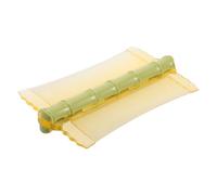 FOMIYES Double-sided Lice Comb for Dogs Cats Dandruff Removal Fine Tooth Plastic Bamboo Design Boys and Girls Pet Grooming Tool