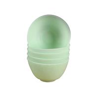 FOMIYES Drop Silicone Bowl for Home Use Odorless Mixing Bowl for Facial Mask Prep Measuring Ingredients and Serving Condiments Green