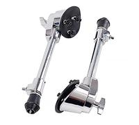 FOMIYES Drum Leg Stand 2pcs Stainless Steel Drum Support Legs Spur Support for Percussion Instrument Parts