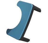 FOMIYES Durable Potty Stool for Bathroom Anti-Slip Footstool for Adults and Boy Girl Compact Design for Optimal Squatting Position Space-Saving Toilet Step Stool Blue-Black