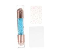 FOMIYES Easy to Use Nail Art Stamper Tool Nail Stamping Plates French Tip Kit for Home Manicure