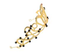 FOMIYES Egyptian Snake Headband with Rhinestones Bridal Wedding Crown for Bride Birthday Party Halloween Queen Tiara Hair Accessory Unique Ancient Design