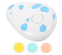 FOMIYES Electric Baby Nail Trimmer Lasting Use and Quiet for Safe and Efficient Nail Smoothing with Different Grinding Heads Plastic Egg Design Manicure Tool for Newborns and Toddlers