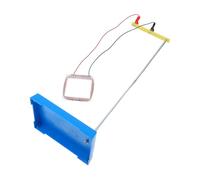 FOMIYES Electromagnetic Field Teaching Aid Physics Experiment Kit with Right-Hand Rule Demonstrator for School Science Education and Electromagnetic Induction Learning