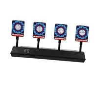 FOMIYES Electronic Scoring Material for Game with High Precision and Automatic Return, for Moving Shooting and Outdoor Play
