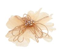 FOMIYES Elegant Fabric Flower Brooch Pin Lightweight Design Versatile Accessory for Women Dresses and Clothes Stylish Cloth Floral Decoration for Everyday and Special Occasions