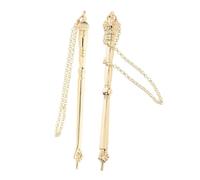 FOMIYES Elegant Gold Zinc Alloy Bible Reading Pointer Tool 2pcs for Accurate Torah Scroll and Bible Reading Aid at Home and Jewish Ceremony Present