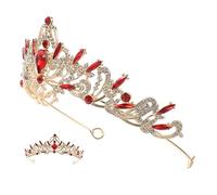 FOMIYES Elegant Rhinestone Tiara Crown for Brides Stunning Headband for Weddings Birthdays Parties Charming Hair Accessory for Women Easy to Wear Beautifully Crafted
