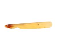 FOMIYES Ergonomic Natural Horn Shoehorn for Seniors and Pregnant Women Smooth Surface Shoe Wearing Helper Tool Long Shoe Lifter and Comfortable Fit