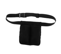 FOMIYES Essential Oil Organizer Waist Bag Adjustable Belt Dual Pocket Holder for Massage Oils Storage for Therapists and Home Use