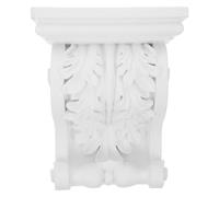 FOMIYES European Style Pu Decorative Corbel Beam Support Small French Pu Ceiling Corbel Carved for Kitchen Fireplace Mantel Home Millwork