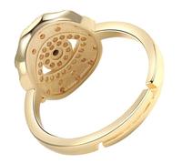 FOMIYES Evil Eye Adjustable Ring for Women Delicate Open Finger Jewelry Stylish Enamel Design for Daily Wear Parties and Special Occasions