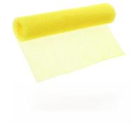 FOMIYES Exfoliating Shower Back Scrubber for Bathing, Nylon Long Handle Body Scrub Sponge 30x80cm Yellow, Deep Cleanse for Women’s Bathroom Use