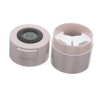 FOMIYES Eyelash Glue Shaker Lash Glue Storage Container for Lash Extensions Glass False Eye Container Light Grey