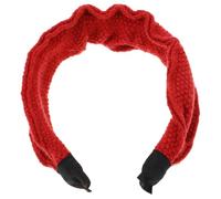 FOMIYES Fashionable Crochet Hair Band for Women Elegant Wide Headband with Unique Design Versatile Hair Accessories for Women Soft Comfortable and Durable for Wear