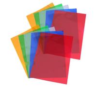 FOMIYES File Folders Minimalist Stylish Design Easy to Carry 10pcs A4 Size Resistant to Wear and Tear Random Color for Office and School Document Organisation