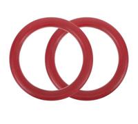 FOMIYES Fitness Gym Rings 2Pcs Heavy Weight Capacity Hanging Circles for Pull Up Stretching Exercises Indoor and Outdoor Use for Ages