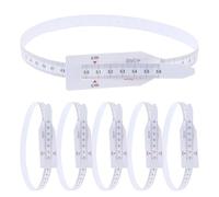 FOMIYES Flexible Head Circumference Measuring Tape 6Pcs White 56Cm for Growth Tracking and Pediatric Use