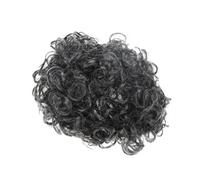 FOMIYES Fluffy Dark Grey Grandma Costume Wig Curly Style for Adult Cosplay Party Masquerade Carnival Dress Up Performance Prop