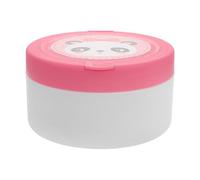 FOMIYES Fluffy Powder Puff with Storage Box Soft Short Plush Powder Puff for Body and Face Suitable for Bath and Travel