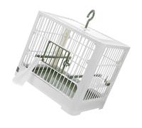 FOMIYES Foldable Lightweight Bird Carrier Cage with Removable Tray for Parakeets and Small Birds, Sturdy Travel Cage for Budgie Transport