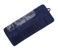 FOMIYES Foldable Makeup Brush Storage Bag Portable Brush Rolling Case for Travel and Daily Use Organized