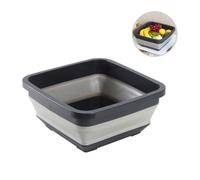 FOMIYES Foldable Retractable Household Washbasin Portable Non-slip Foot Bath Basin for Travel Outdoor Car Laundry with Stable Bottom Design Easy to Clean Space-saving