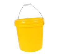 FOMIYES Food-Safe 10l Plastic Brewing Fermentation Bucket with Airtight Lid and Handle for Home Wine Making and DIY Fermenting Projects
