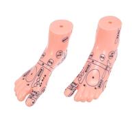 FOMIYES Foot Massage Model Reflexology Foot Learning Tool for Students and Massage Enthusiasts for Acupressure Study and Relief