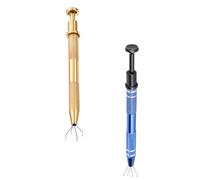 FOMIYES Four- Pickup Tool Convenient and Sturdy Grabber Stainless Steel 2pcs for Jewelry Making and Electronics Component Catcher for Precise Bead and Diamond