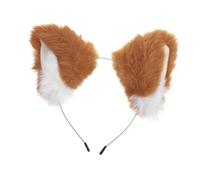 FOMIYES Fox Cosplay Hairband Plush Animal Ears Headband Lightweight with Detailed Craftsmanship for Birthday and Festival Parties Women