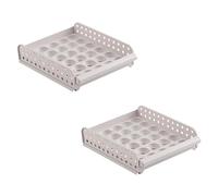 FOMIYES Freezer Egg Shelf Pull Type Egg Shelf Placing Practical Container for Home Kitchen Use