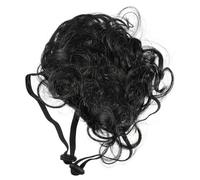 FOMIYES Funny Pet Wig Black Afro Dog Cat Wig 1pcs Pet Cosplay Hairpiece for Costume and Party Accessories