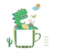 FOMIYES Glow in The Dark Dinosaur Light Switch Sticker Protective Cover for Bedroom Wall Décor, Self-Adhesive Luminous Cartoon Sticker for Nursery and Living Room Decoration