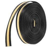 FOMIYES Graduation Party Ribbon 10 Yards Roll 1cm Wide Gold Foil Heat Transfer Polyester Ribbon for DIY Crafts Wrapping Decoration